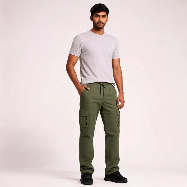 Green_Cotton_Regular_Fit_Cargo_Trouser_For_Men