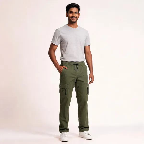Green_Cotton_Regular_Fit_Cargo_Trouser_For_Men