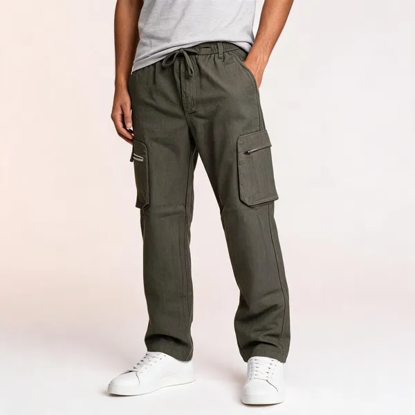 Forest_Green_Cotton_Regular_Fit_Cargo_Trouser_For_Men