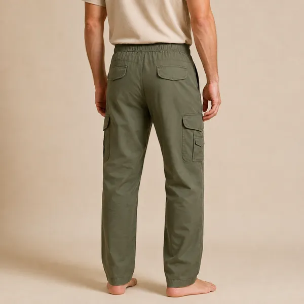 Navy_Blue_Cotton_Cargo_Trouser_For_Men