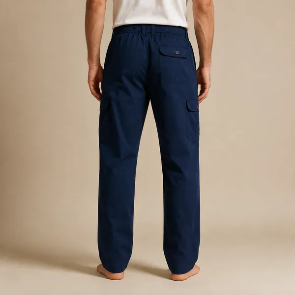 Navy_blue_Cotton_Cargo_Trouser_For_Men