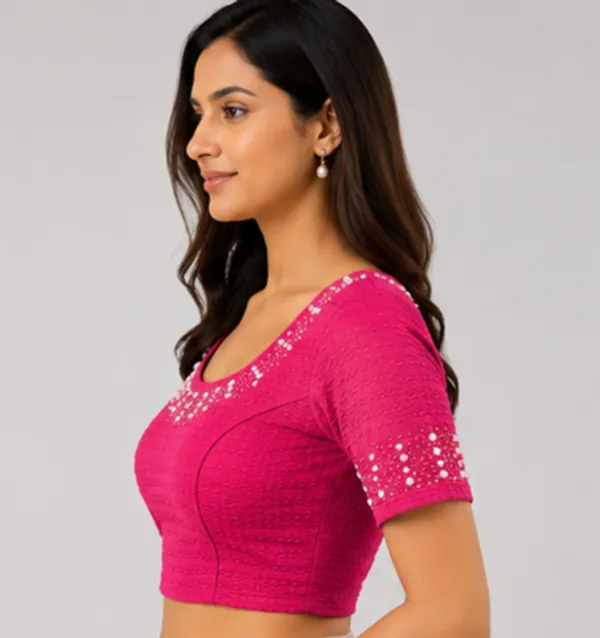 Pink_Embellished_Blouse_for_Women