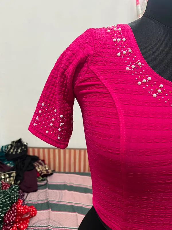 Pink_Embellished_Blouse_for_Women