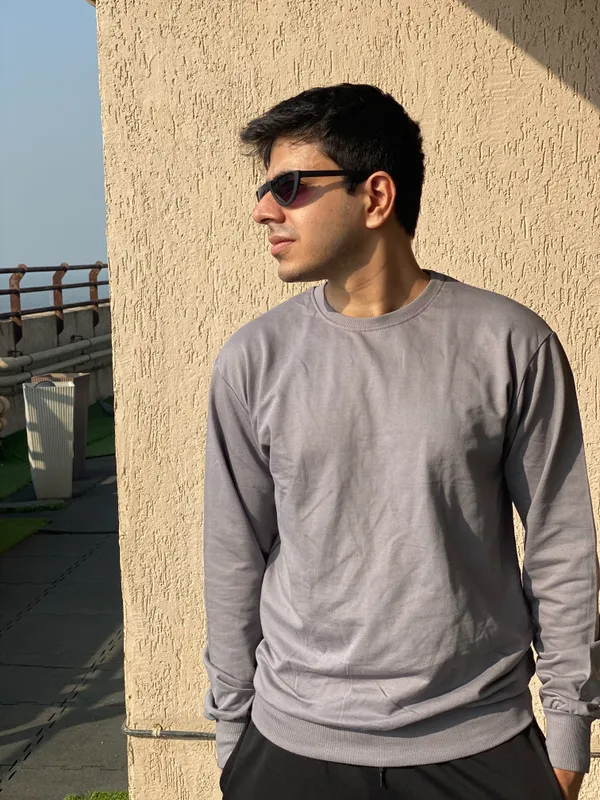 Grey_Regular_Fit_Crew_Neck_Sweatshirt