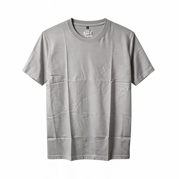 Light_Grey_Round_Neck_Half_Sleeve_T-Shirt