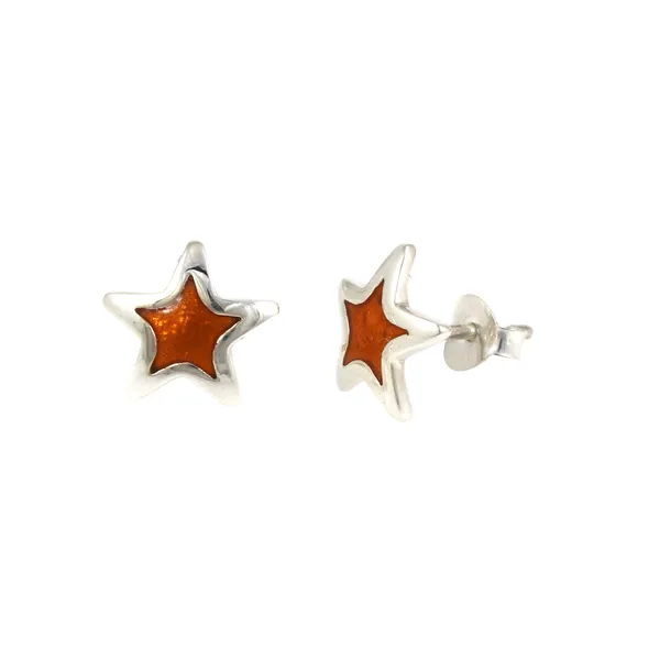 SILVER_ENAMEL_NIGHT_STAR_925_ITISHA_AMBER_GOLDEN_SMALL_STUD