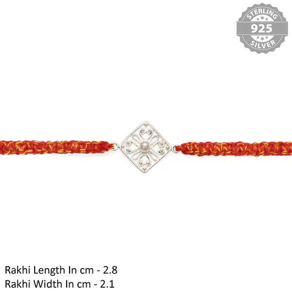 ITISHA_925_Sterling_silver_White_Pearl_Rakhi_for_Brother_|_Silver_Rakhis_for_rakshabandhan_|_Silver_Rakhi_for_Bhai