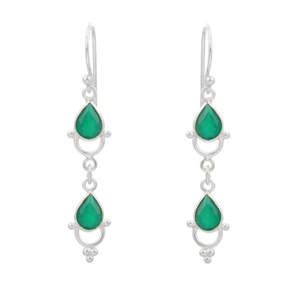 Handcrafted_Green_Onyx_925_Sterling_Silver_Earrings_-_Bezel_Style_Green_Stone_Drops