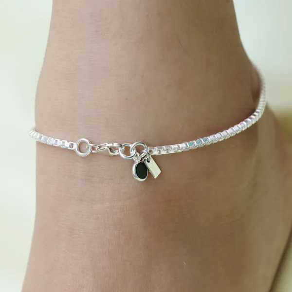 Natural_Black_Onyx_925_Sterling_Silver_Anklet_-_Decorative_Boho_Foot_Jewelry