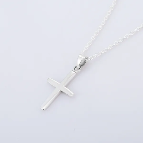Simple_925_Sterling_Silver_Cross_Pendant_-_Plain_Silver_Necklace_for_Men_and_Women
