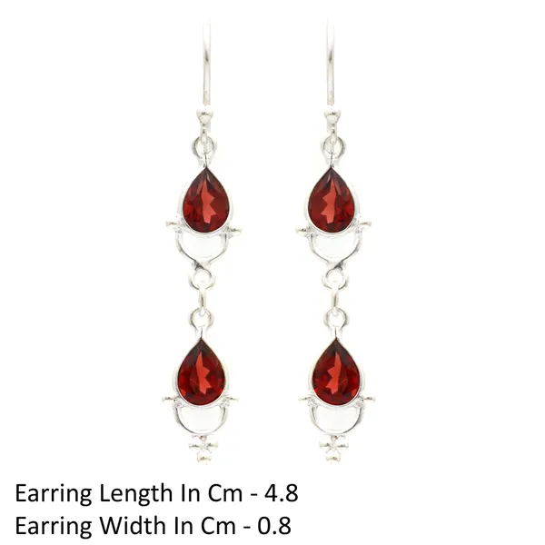 Handcrafted_Red_Garnet_925_Sterling_Silver_Earrings_-_Bezel_Style_Red_Stone_Drops