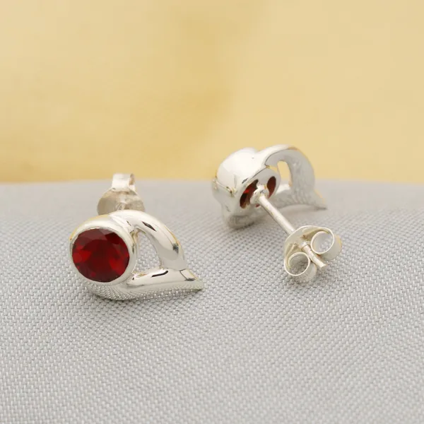 Natural_Red_Garnet_925_Sterling_Silver_Studs_-_Simple_Daily_Wear_Silver_Earrings