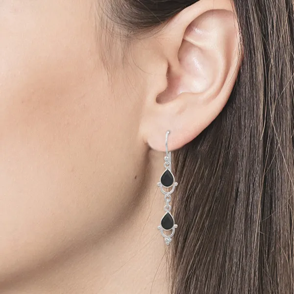 Handcrafted_Black_Onyx_925_Sterling_Silver_Earrings_-_Bezel_Style_Black_Stone_Drops