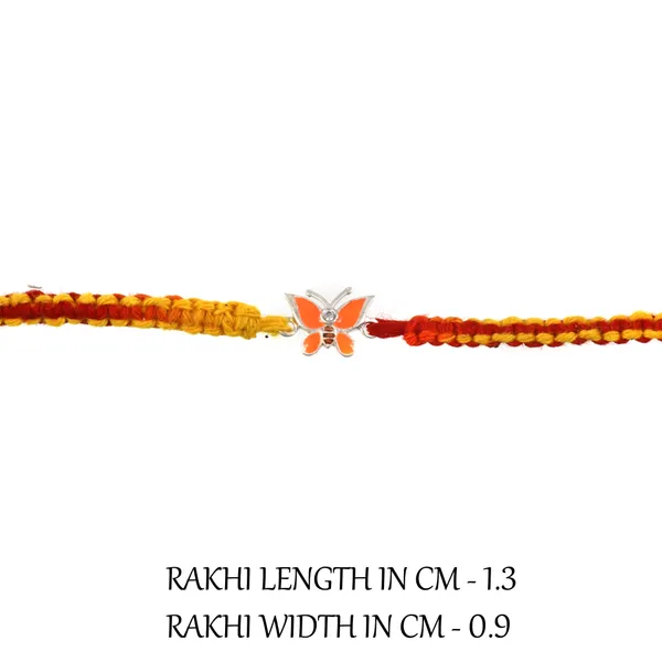 ITISHA_925_Sterling_Silver_Rakhi_for_Boys_&_Men_|_Pure_Silver_Rakhi_Thread_for_Raksha_Bandhan_|_Elegant_&_Skin-Friendly_Gift_for_Brother