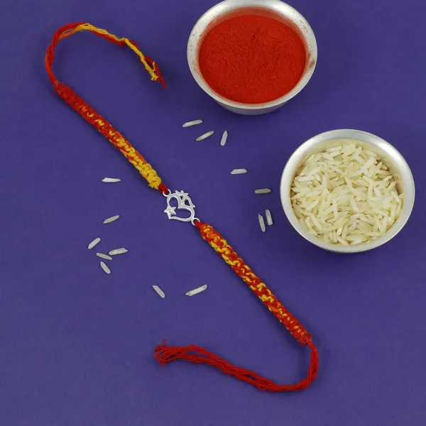 ITISHA_925_Silver_Om_Rakhi_for_Brother_|_Pure_Silver_Rakhi_with_Red-Yellow_Handwoven_Thread_|_Traditional_&_Spiritual_Raksha_Bandhan_Gift_for_Boys_&_Men