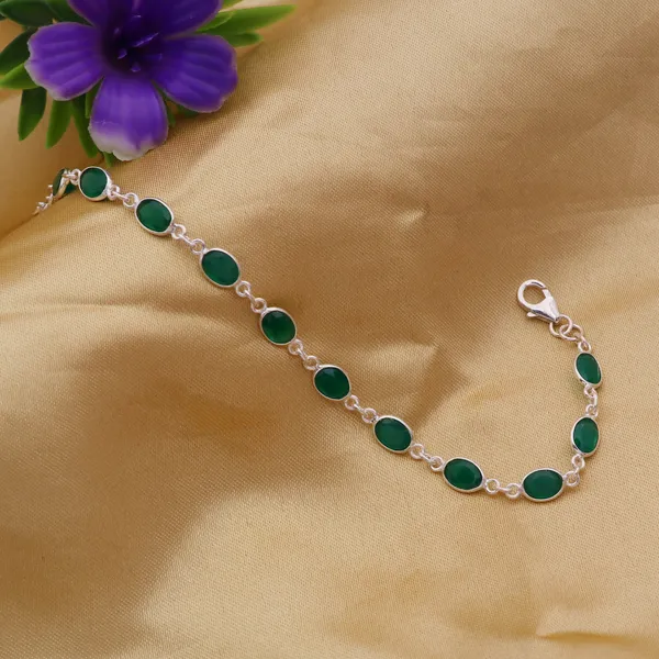 925_sterling_silver_bracelet_with_green_onyx