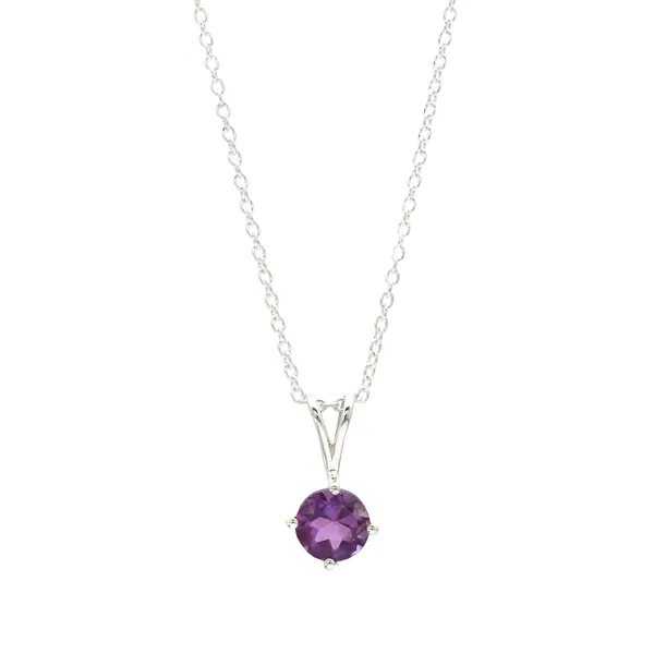 925_sterling_silver_amethyst_studded_light_weight_pendant_with_chain