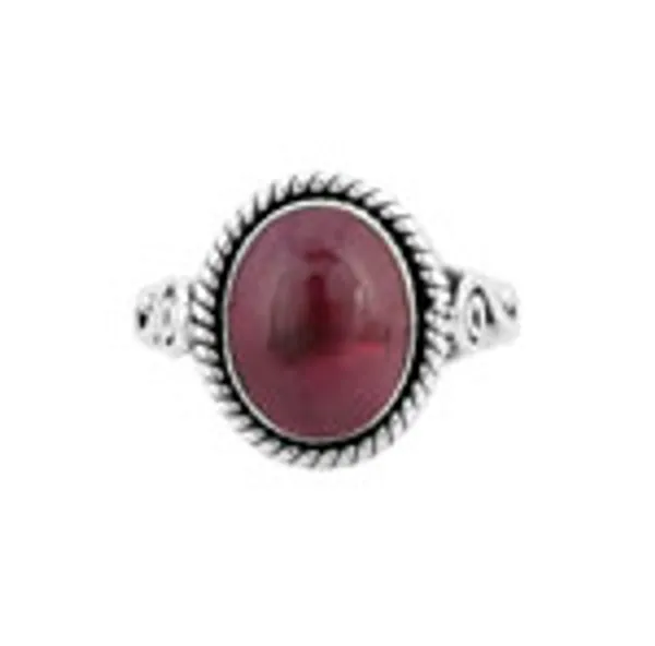 925_sterling_silver_garnet_studded_oval_finger_ring