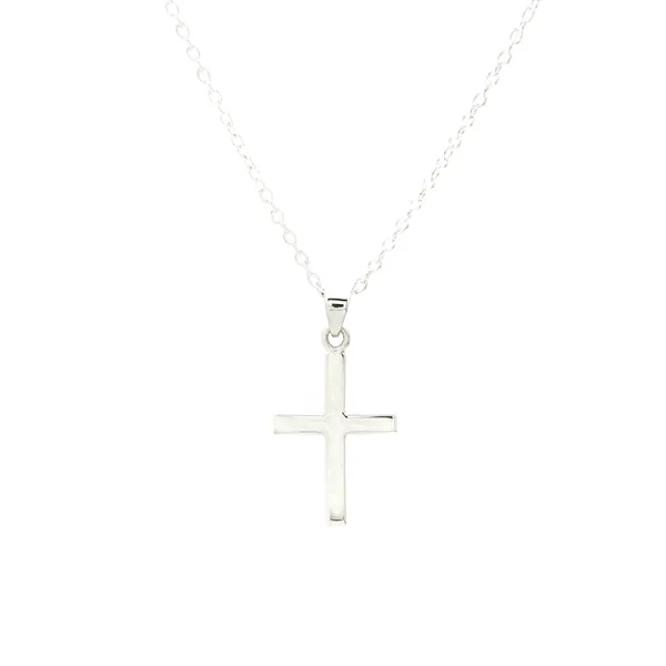 Simple_925_Sterling_Silver_Cross_Pendant_-_Plain_Silver_Necklace_for_Men_and_Women
