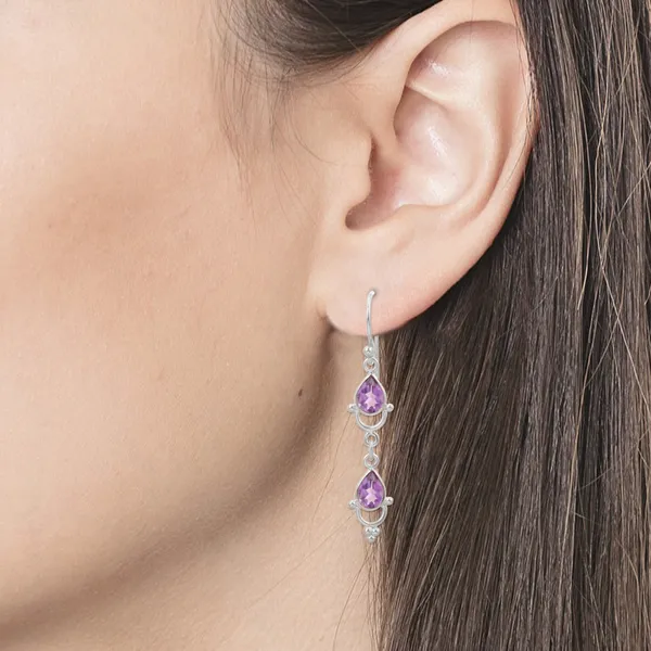 Handcrafted_Amethyst_925_Sterling_Silver_Earrings_-_Bezel_Style_Purple_Stone_Drops