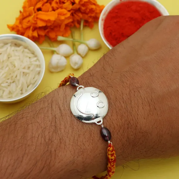 ITISHA_925_Sterling_silver_Rakhi_for_Brother_|_Silver_Rakhis_for_rakshabandhan_|_Silver_Rakhi_for_Bhai
