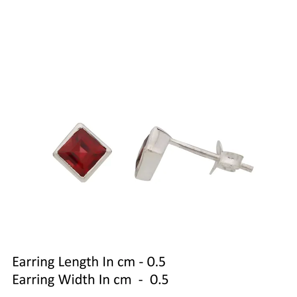 Natural_Red_Garnet_square_925_Sterling_Silver_Studs_-_Cute_Daily_Wear_square_Earrings