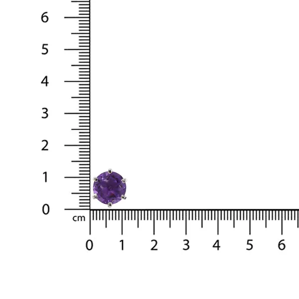 925_STERLING_SILVER_PURPLE_AMETHYST_STUDDED_RHODIUM_PLATED_DELICATE_LIGHT_WEIGHT_SOLITAIRE_STUD