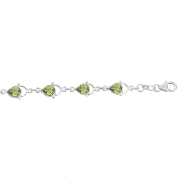 Real_Peridot_925_Sterling_Silver_Bracelet_-_Elegant_Green_Peridot_Handcrafted_Bracelet