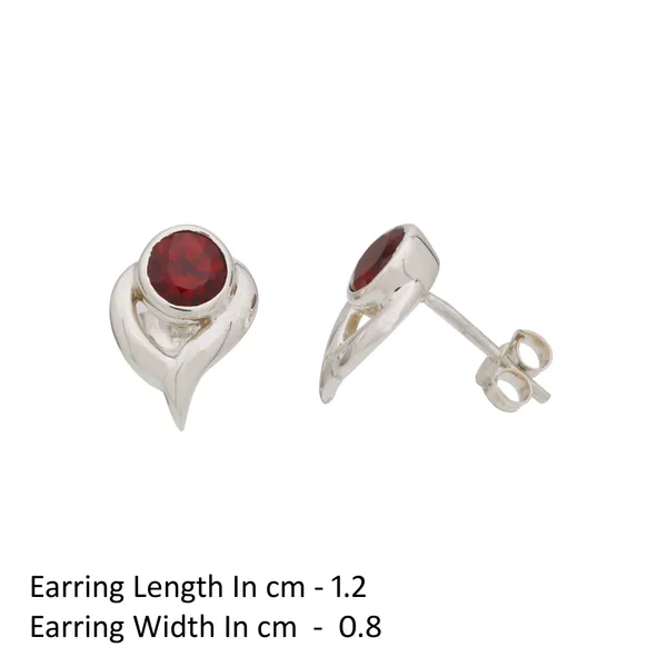 Natural_Red_Garnet_925_Sterling_Silver_Studs_-_Simple_Daily_Wear_Silver_Earrings