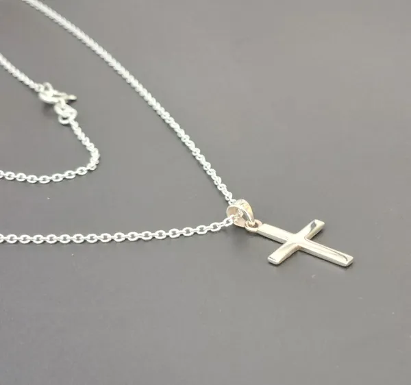 Simple_925_Sterling_Silver_Cross_Pendant_-_Plain_Silver_Necklace_for_Men_and_Women