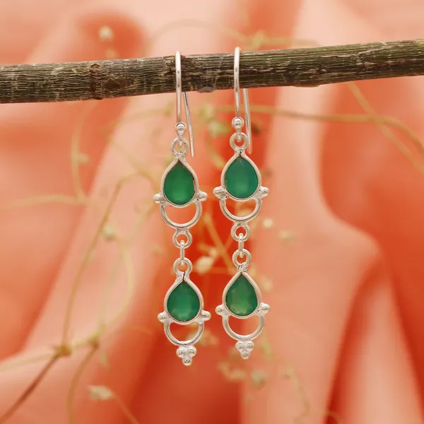 Handcrafted_Green_Onyx_925_Sterling_Silver_Earrings_-_Bezel_Style_Green_Stone_Drops