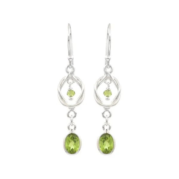 Interlocking_Hoop_Peridot_925_Silver_Drop_Earrings