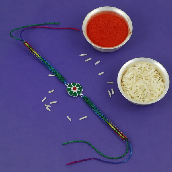 ITISHA_925_Silver_Heart_Petal_Thread_for_Brother_–_Handmade_Blue-Green_Design_|_Pure_Silver_Gift_for_Raksha_Bandhan