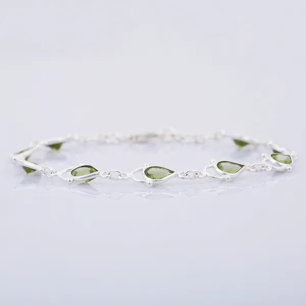 Real_Peridot_925_Sterling_Silver_Bracelet_-_Elegant_Green_Peridot_Handcrafted_Bracelet