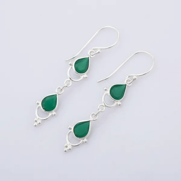 Handcrafted_Green_Onyx_925_Sterling_Silver_Earrings_-_Bezel_Style_Green_Stone_Drops