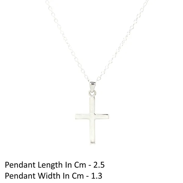 Simple_925_Sterling_Silver_Cross_Pendant_-_Plain_Silver_Necklace_for_Men_and_Women