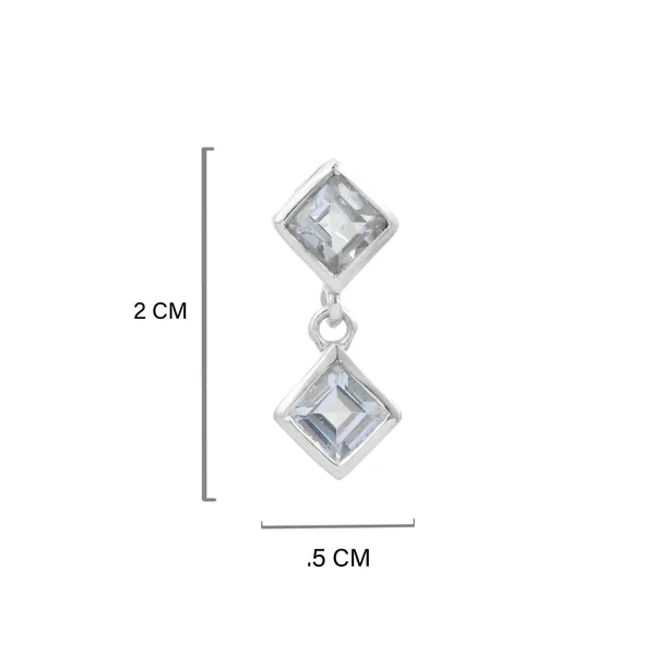 Blue_Topaz_925_Sterling_Silver_Square_Stud_Earrings,_Modern_Minimalist_Design