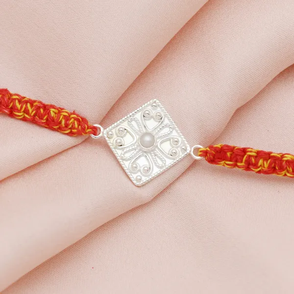 ITISHA_925_Sterling_silver_White_Pearl_Rakhi_for_Brother_|_Silver_Rakhis_for_rakshabandhan_|_Silver_Rakhi_for_Bhai