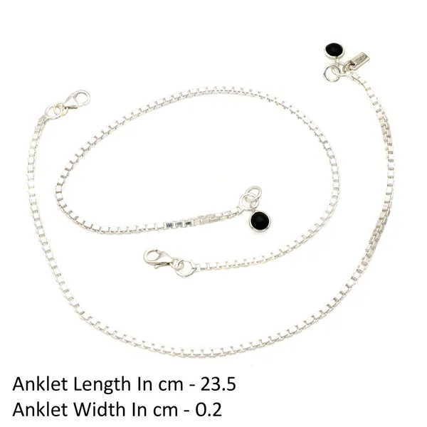 Natural_Black_Onyx_925_Sterling_Silver_Anklet_-_Decorative_Boho_Foot_Jewelry