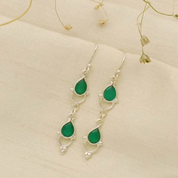 Handcrafted_Green_Onyx_925_Sterling_Silver_Earrings_-_Bezel_Style_Green_Stone_Drops