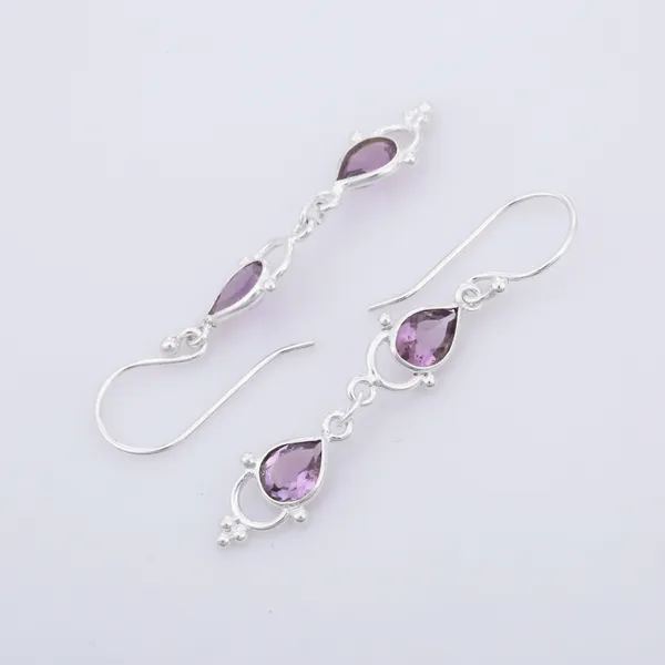 Handcrafted_Amethyst_925_Sterling_Silver_Earrings_-_Bezel_Style_Purple_Stone_Drops