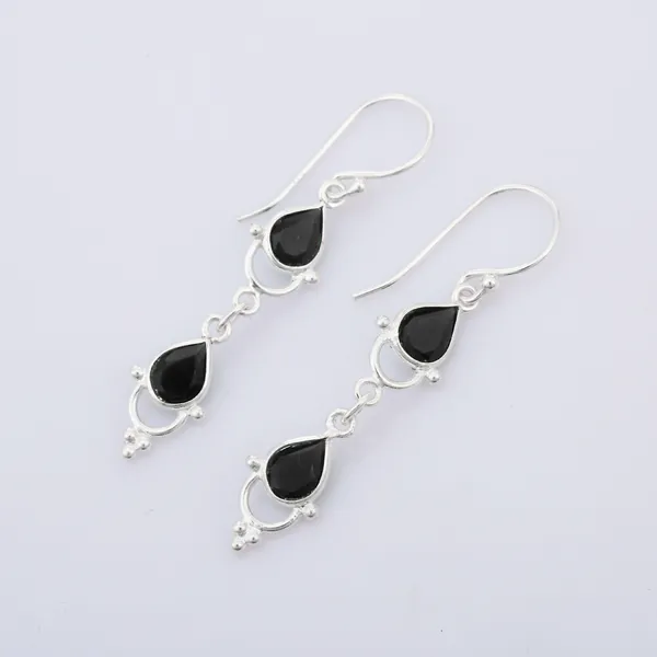 Handcrafted_Black_Onyx_925_Sterling_Silver_Earrings_-_Bezel_Style_Black_Stone_Drops