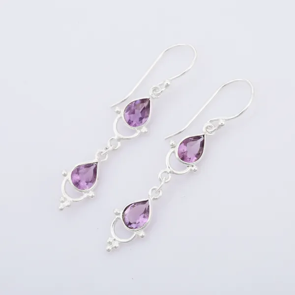 Handcrafted_Amethyst_925_Sterling_Silver_Earrings_-_Bezel_Style_Purple_Stone_Drops