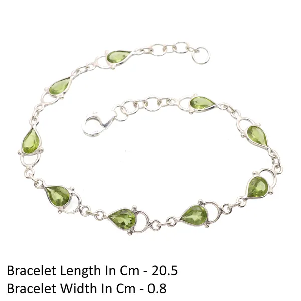 Real_Peridot_925_Sterling_Silver_Bracelet_-_Elegant_Green_Peridot_Handcrafted_Bracelet