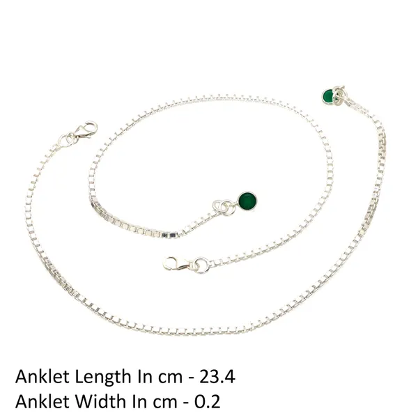 Natural_Green_Onyx_925_Sterling_Silver_Anklet_-_Decorative_Boho_Foot_Jewelry