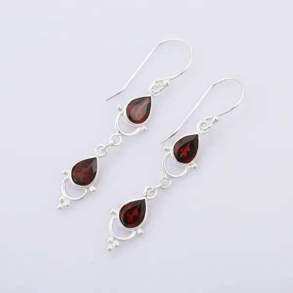 Handcrafted_Red_Garnet_925_Sterling_Silver_Earrings_-_Bezel_Style_Red_Stone_Drops