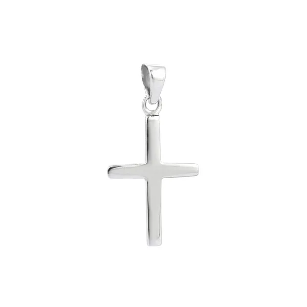 Simple_925_Sterling_Silver_Cross_Pendant_-_Plain_Silver_Necklace_for_Men_and_Women
