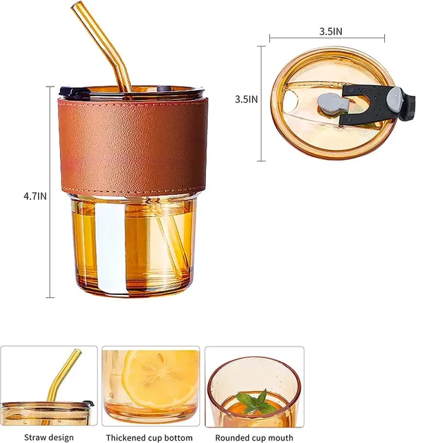 Glass_Tumbler_With_Lid_And_Straw