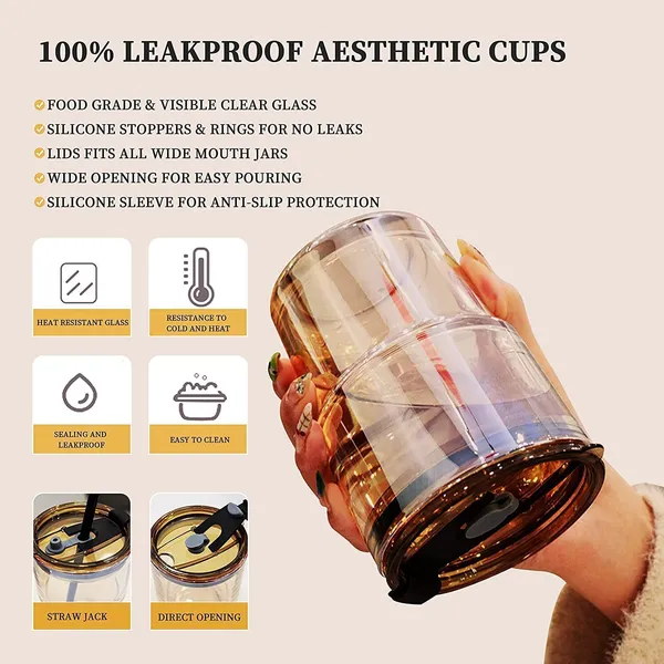 Glass_Tumbler_With_Lid_And_Straw