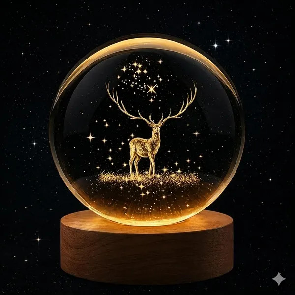 Deer_Crystal_Ball_Night_Lamp_With_Wooden_Base